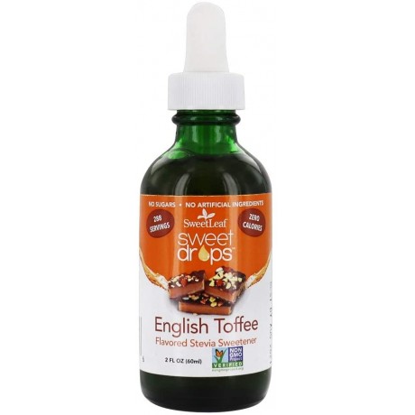 Sweetleaf Toffee Clear Liquid Stevia (1x2 Oz)