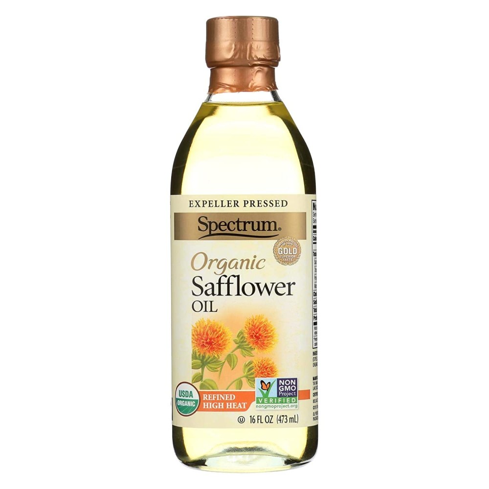 Spectrum Naturals Refined Safflower Oil (12x16 Oz)