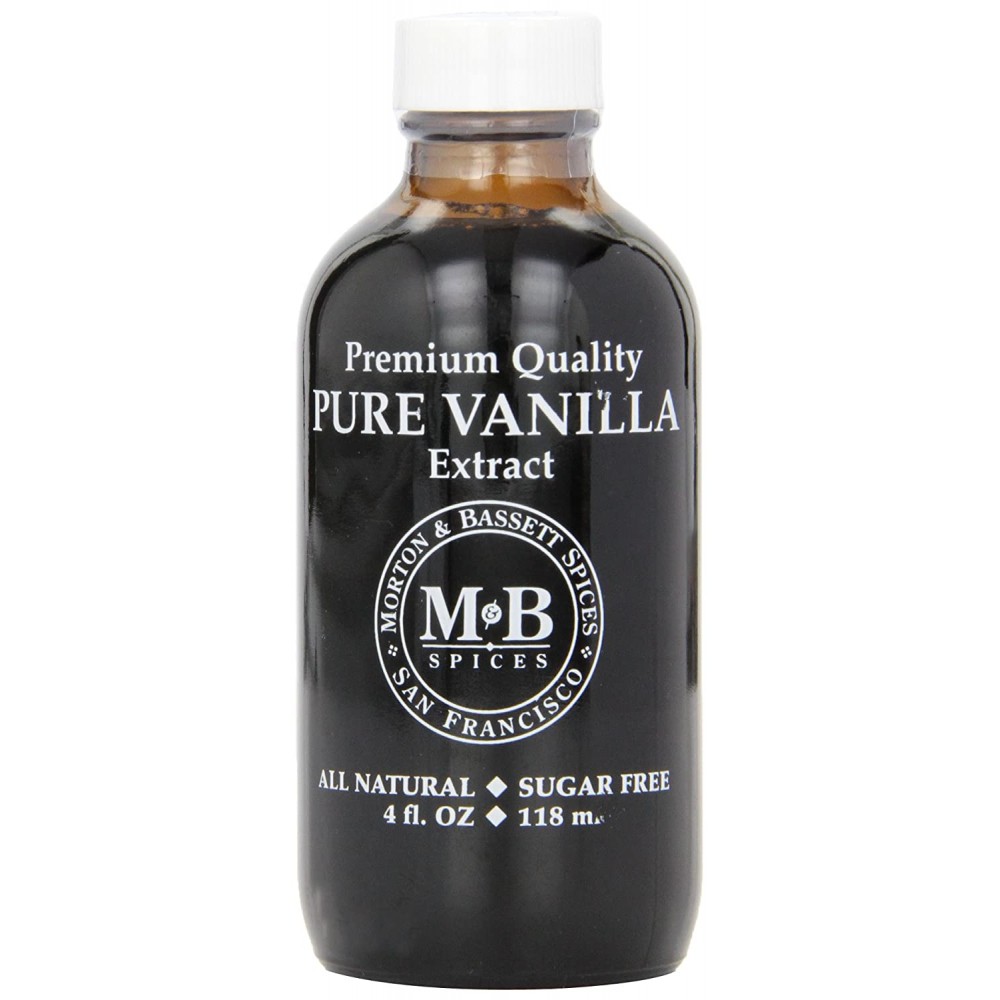 Morton & Bassett Pure Vanilla Extract (3x4Oz)