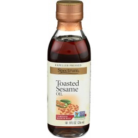 Spectrum Naturals Toasted Unrefined Sesame Oil (6x8 Oz)