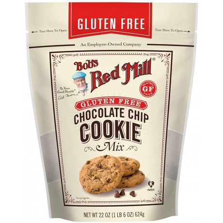 Bob's Red Mill Chocolate Chip Cookie Mix Gluten Free (4x22 Oz)