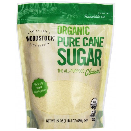 Woodstock Pure Cane Granulated Sugar (12x24 Oz)