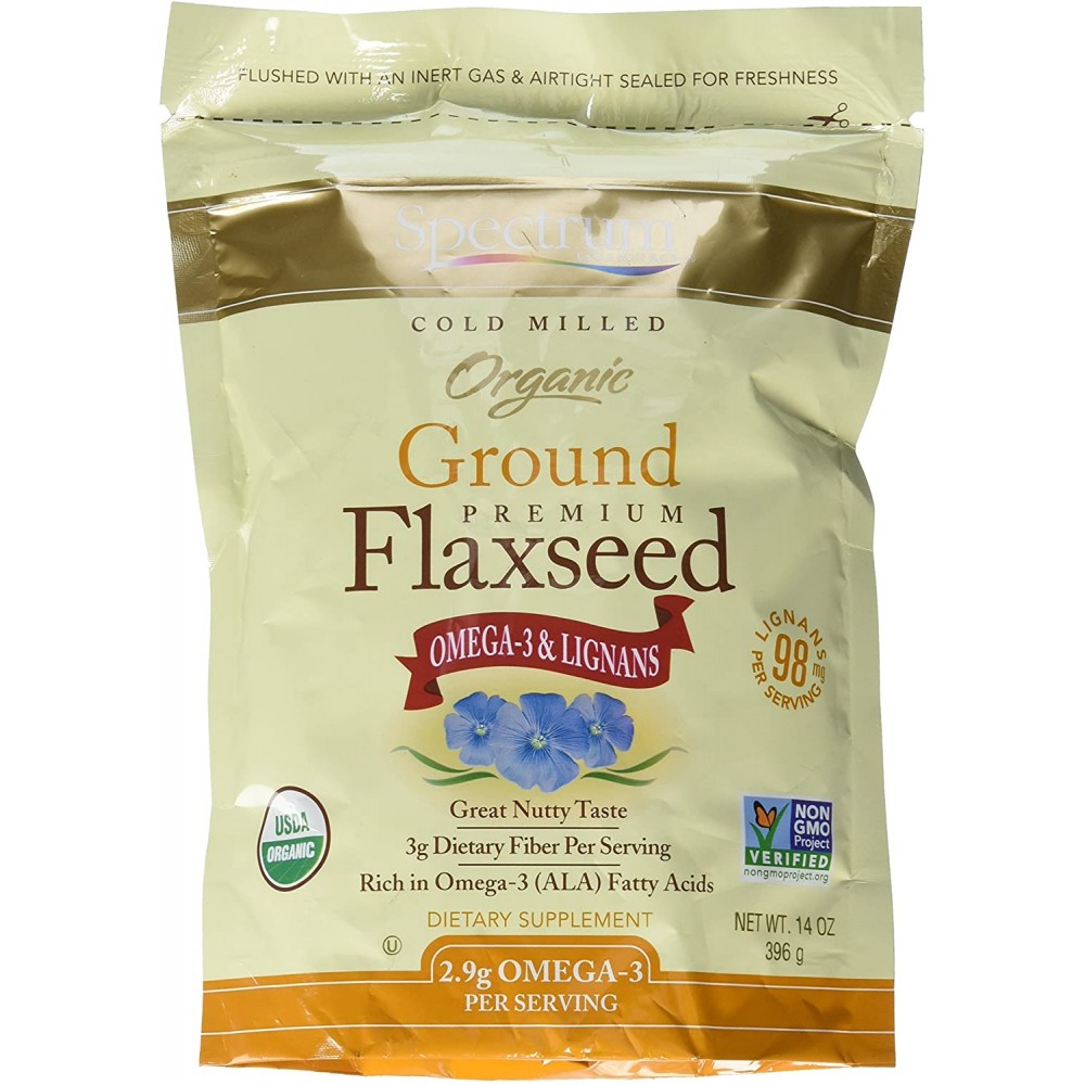 Spectrum Essentials Ground Essential Flax Seed (1x14 Oz)