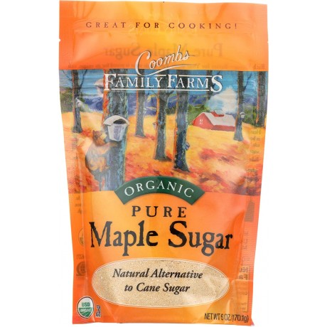 Coombs Family Farms Organic Pure Maple Sugar (6x6Oz)