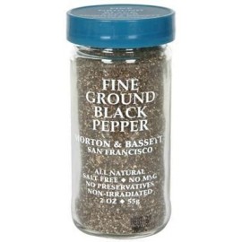 Morton & Bassett Fine Ground Black Pepper (3x1.8Oz)