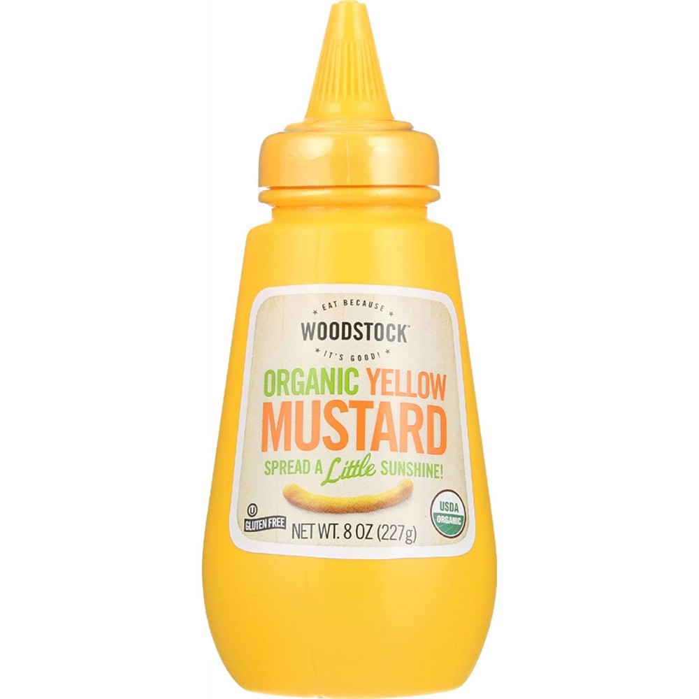 Woodstock Yellow Mustard (12x8 Oz)