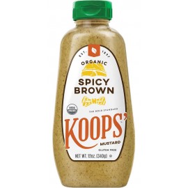 Koops Organic Spicy Brown Mustard (12x12 OZ)