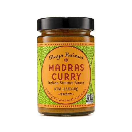 Maya Kaimal Madras Curry Indian Simmer Sauce (6x12.5Oz)