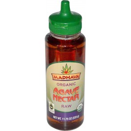 Madhava Pure Agave Nectar, Raw (6x11.75Oz)