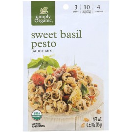 Simply Organic Sweet Basil Pesto (12x.53 Oz)