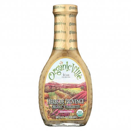 Organicville Herbs De Provn Vinaigrette (6x8 Oz)