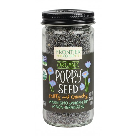 Frontier Natural Poppy Seeds Whole (1x2.4Oz)