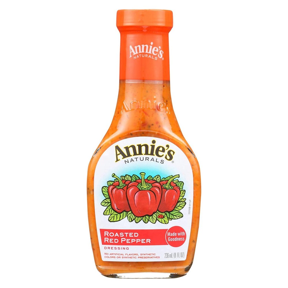 Annie's Naturals Roasted Red Pepper Vinaigrette (6x8 Oz)