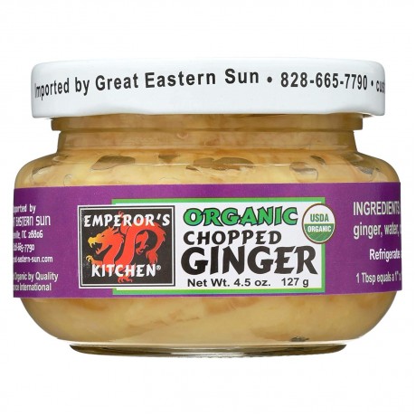 Emperor's Kitchen Chopped Ginger (12x4.5 Oz)