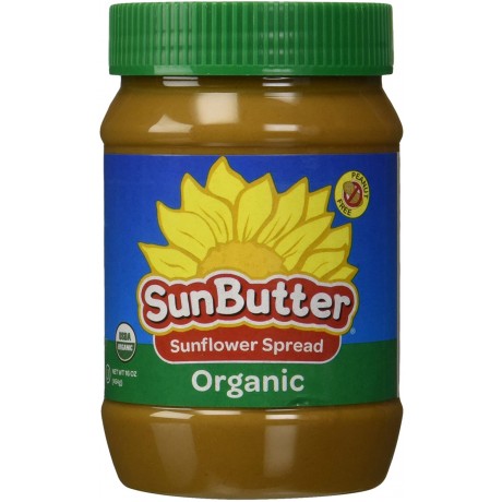 Sunbutter Sunflower Seed Spread Organic Jar (6x16Oz)