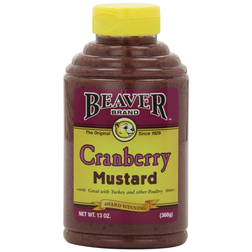 Beaver Cranberry Mustard (6x13Oz)