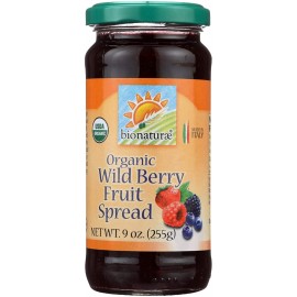 Bionaturae Wild Berry Fruit Spread (12x9 Oz)