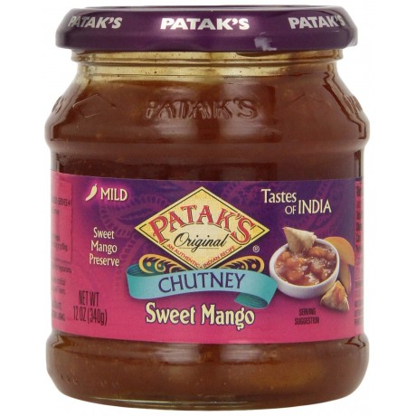 Patak's Sweet Mango Chutney (6x12Oz)