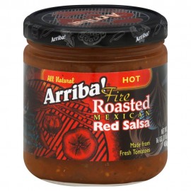 Arriba! Fire Roasted Mexican Red SalsaHot (6x16Oz)