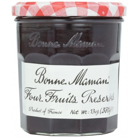 Bonne Maman Four Fruit Preserves (6x13Oz)