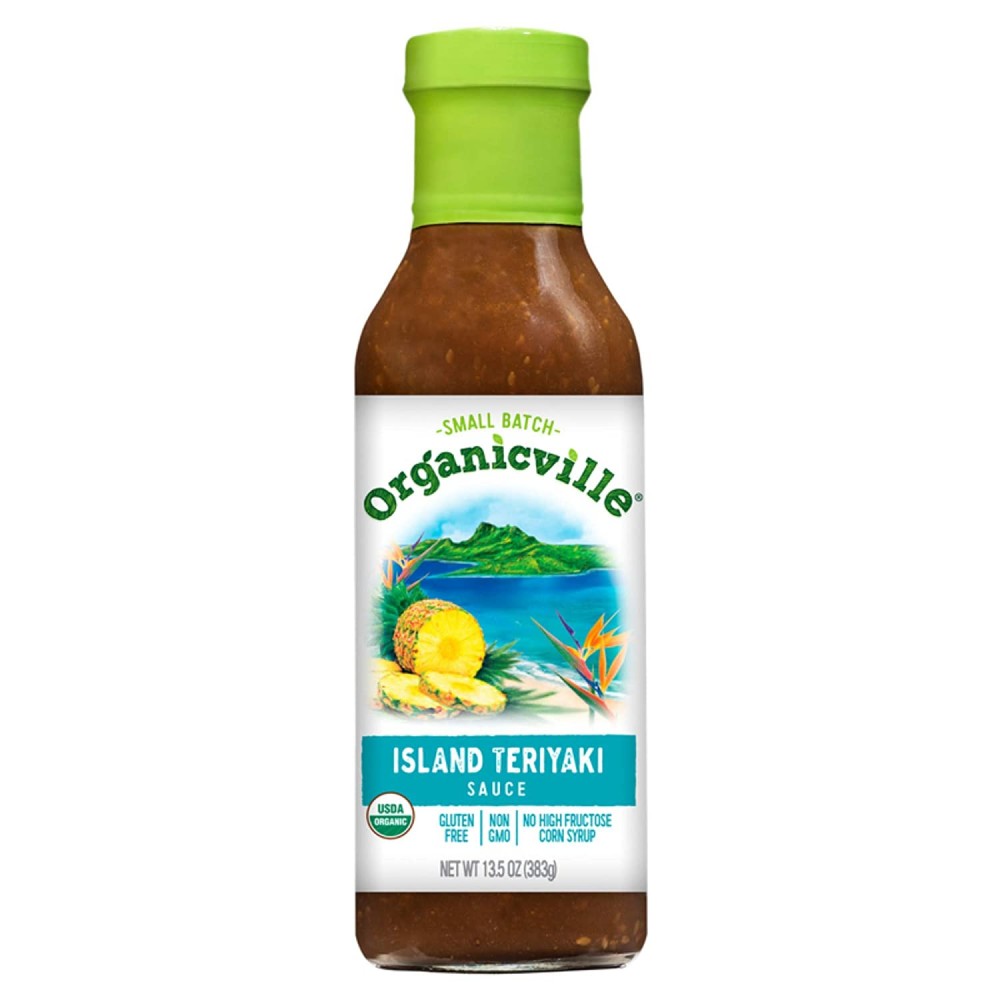 Organicville Island Teriyaki Sauce (6x13.5 Oz)