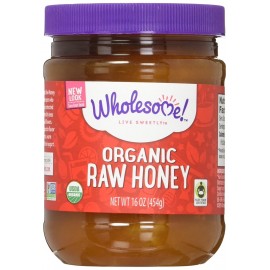 Wholesome Sweeteners Raw Honey Fair Trade (6x16 Oz)