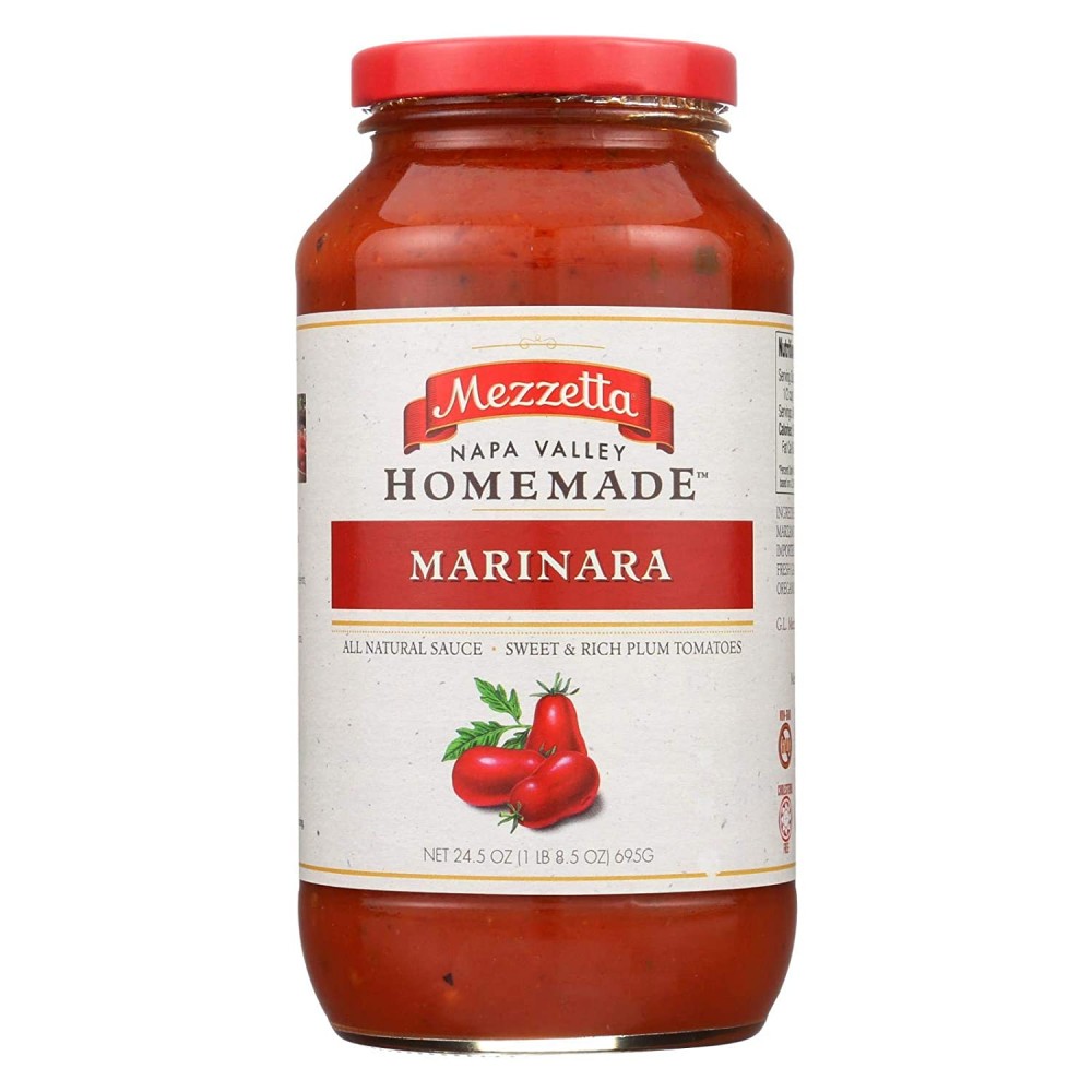 Mezzetta Homestyle Marinara Sauce (6x24.5Oz)