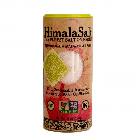 Himalayan Salt Fine Grain Shaker (6x6 Oz)