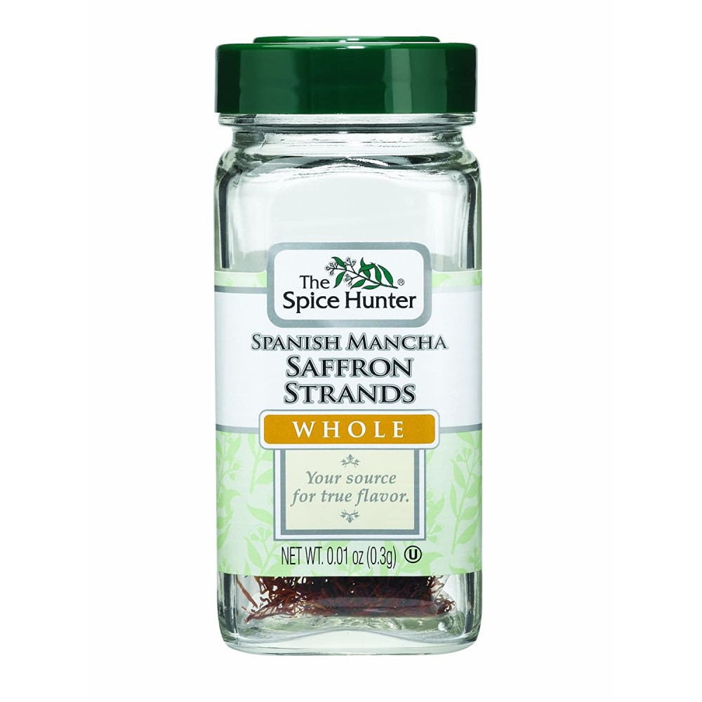 Spice Hunter Saffron Strands, Spanish Mancha, Whole (6x0.01Oz)