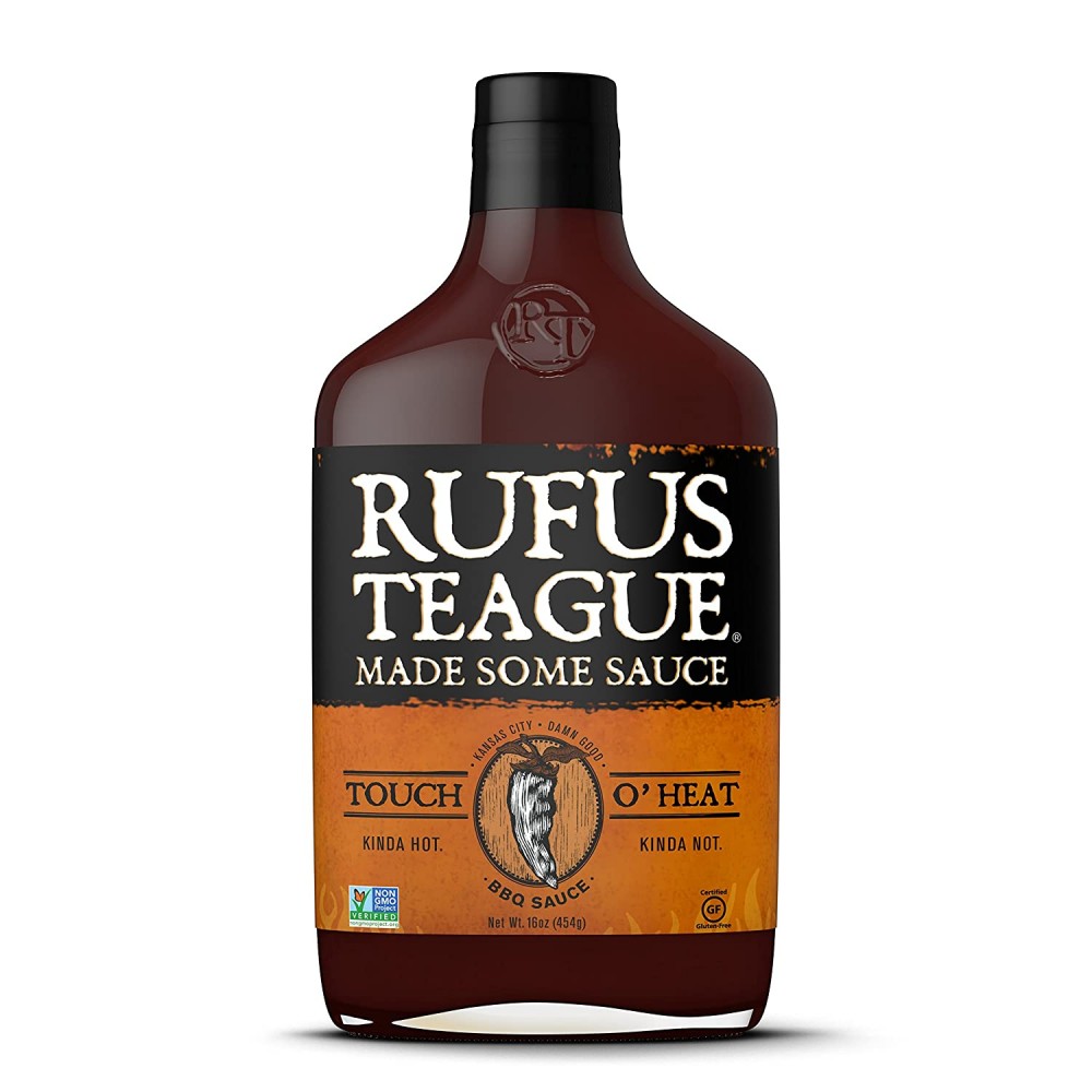 Rufus Teague Touch O Heat Bbq Sauce (6x16OZ )