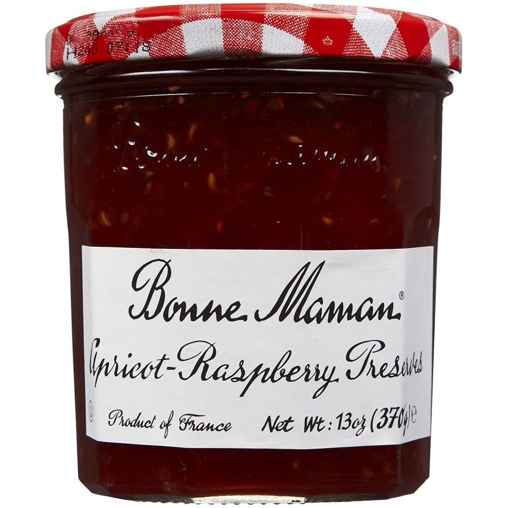 Bonne Maman Bonne Apricot Raspberry Preserve (Qty; 6x13 Oz)