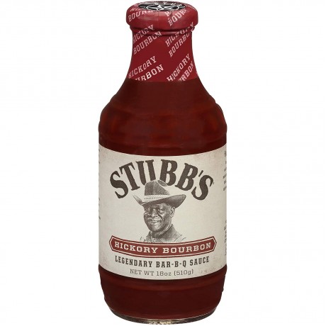 Stubbs BBQ Hickory Brbn Sauce (6x18Oz)