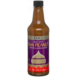 San-J Thai Peanut Cooking Sauce (6x10 Oz)