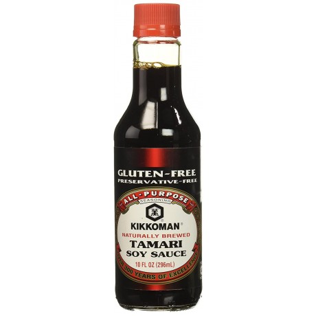 Kikkoman Gluten Free Tamari Soy Sauce (6x10 OZ)