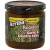 Arriba! Fire Roasted Southwestern Garlic & Cilantro Salsa (6x16Oz)