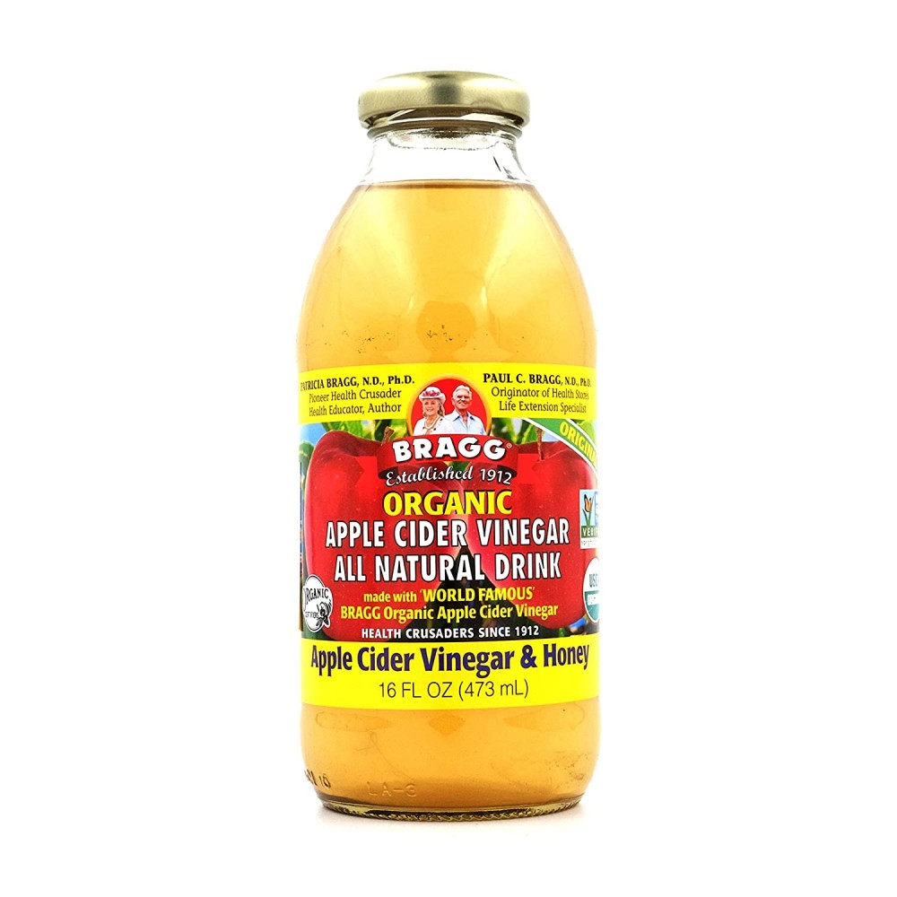 Bragg Rtd Apple Cider Vin/Hone (12x16 Oz)