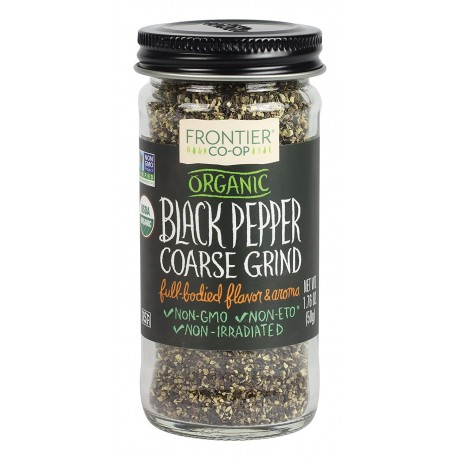 Frontier Natural Black Pepper Course Ground (1x1.76Oz)