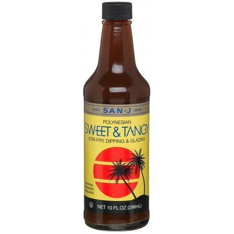 San-J Sweet & Tang Cooking Sauce (6x10 Oz)