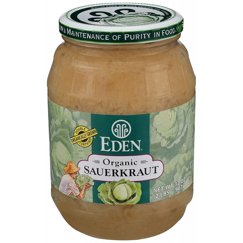 Eden Foods Sauerkraut Glass (12x32 Oz)