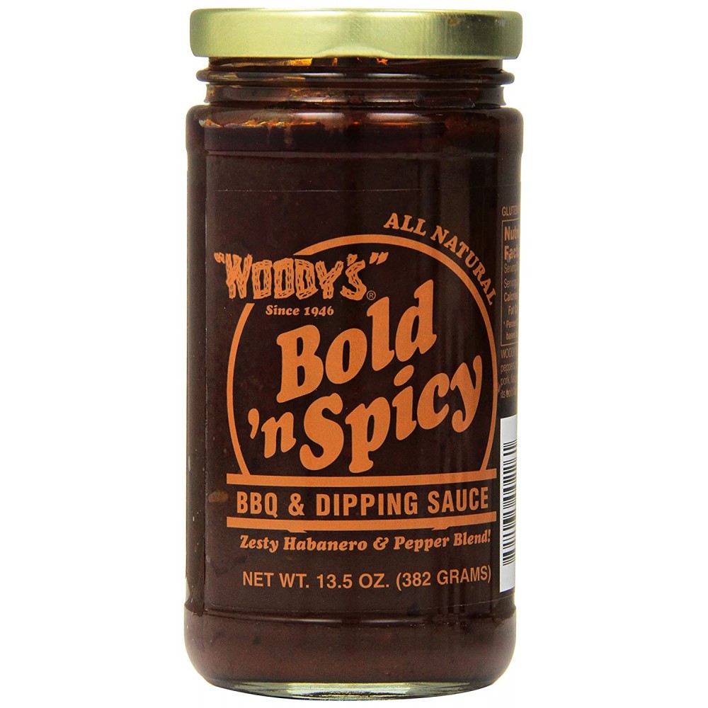 Woodys Bold N Spicey Sauce (6x13.5OZ )