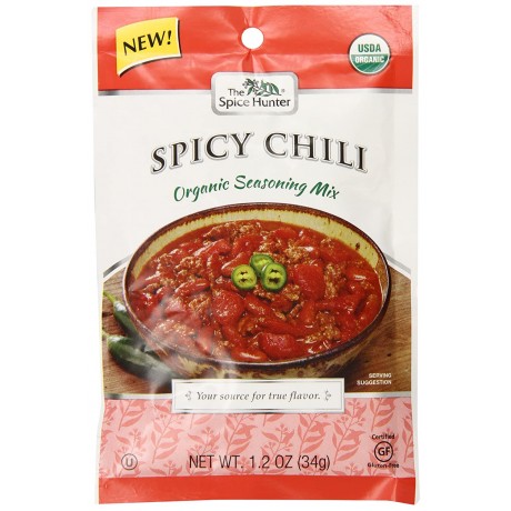 The Spice Hunter Organic Chili Mix Spicy (12x1.2 OZ)