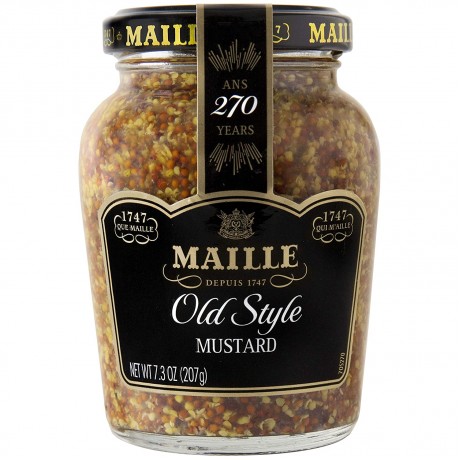 Maille Mustard Old Style Whole Grain Dijon (6x7.3 Oz)