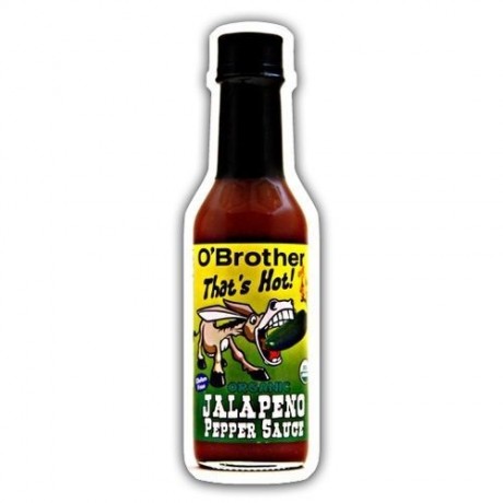 O`Brothers Hot Sauce Jalapeno Pepper Sauce (12X5 OZ)