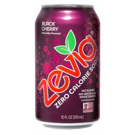 Zevia Nat Black Chry Soda (12x16OZ ) 