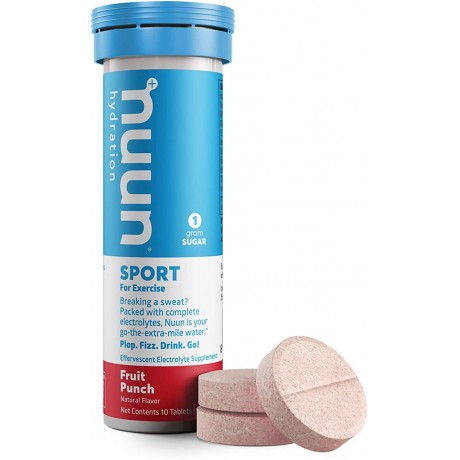 Nuun Active Hydration Active Tablets, Fruit Punch (8X10 Tab )