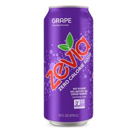 Zevia Nat Grape Soda (12x16OZ )