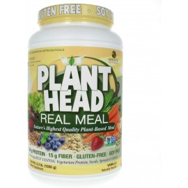 Genceutic Naturals Plant Head Real Meal Vanilla 2.3 lb