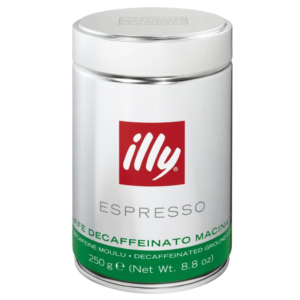 illy Decaf Medium Roast Ground Coffee (6x8.8 OZ)