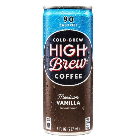 High Brew Coffee Mexican Vanilla (12x8 OZ)