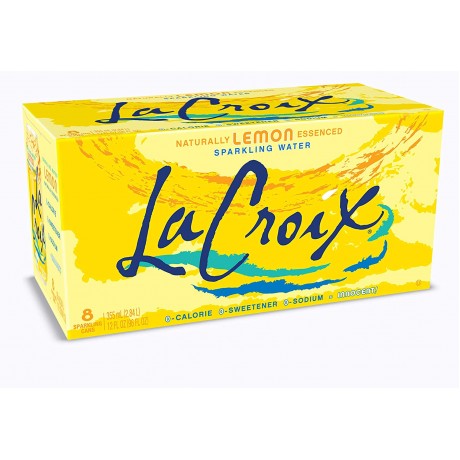 Lacroix Lemon Sparkling Water (3x8Pack )